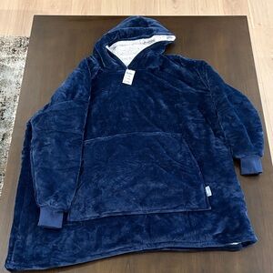 NWT Plush Navy Blue Oodie